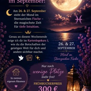 Kartenlegekurs 1 - Vollmond-Special 2026